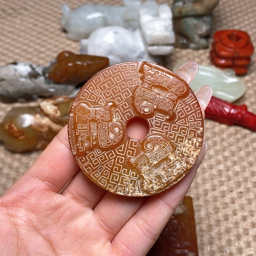 白玉菩提吊坠白玉菩提白玉菩提摆件