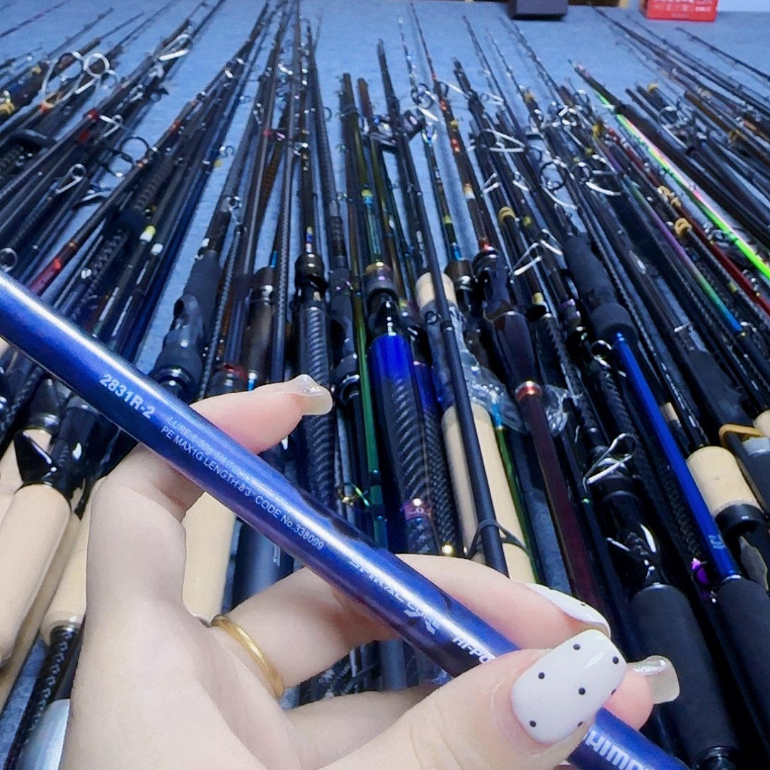 H***i碳素3.8m路亚竿直柄杆链接