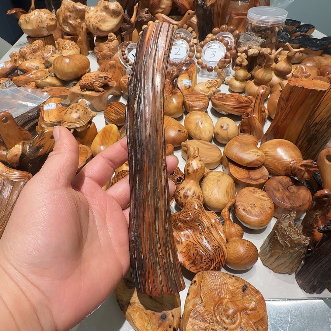 柏木（崖柏）太行崖柏陈化黑油风水柱