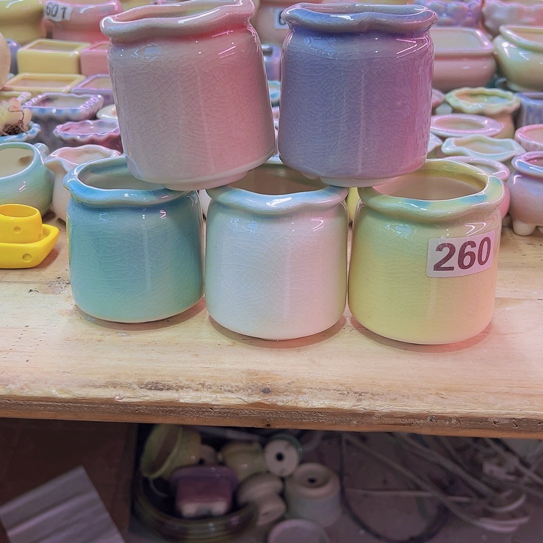 陶瓷花盆当场凑满12包邮