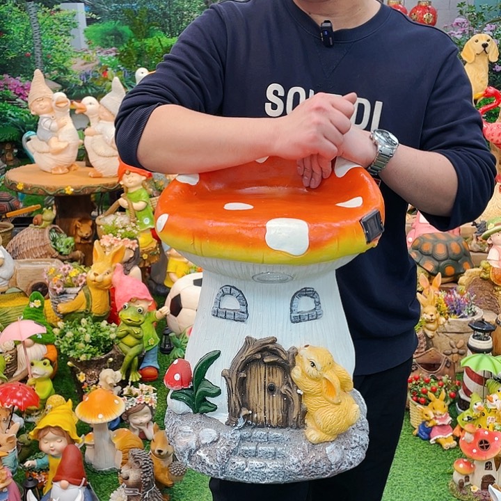 红陶花园庭院摆件