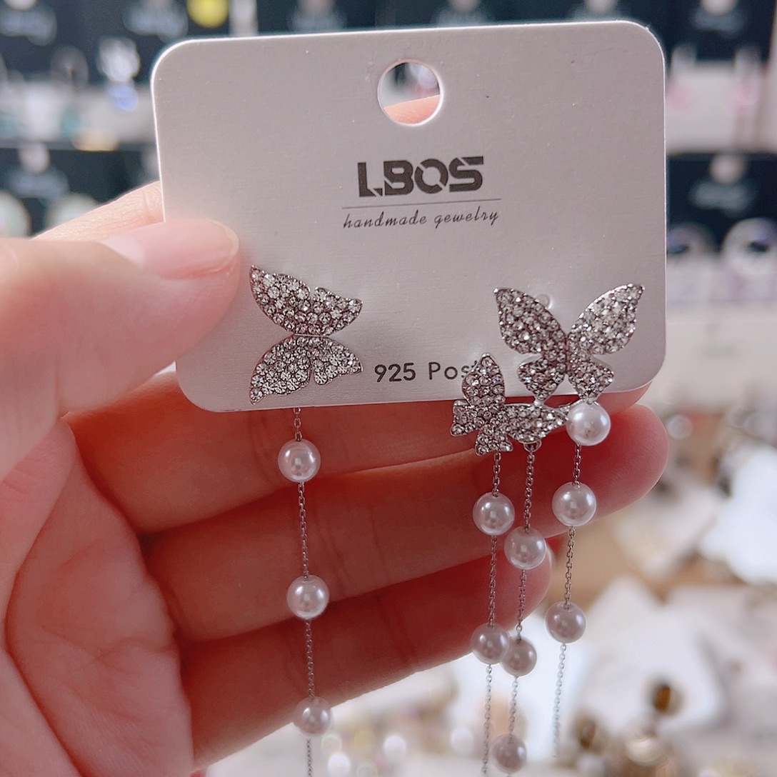 锆石纯铜合金耳环的