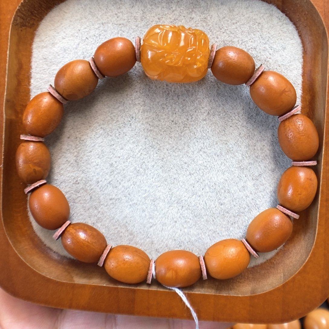 手串蜜蜡未镶嵌蜜蜡