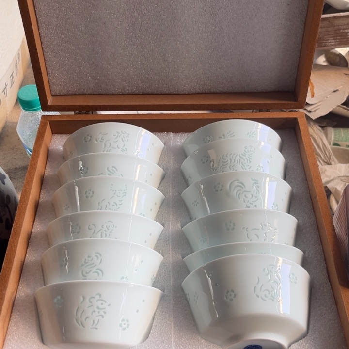 碗陶景德镇高温细白瓷餐具