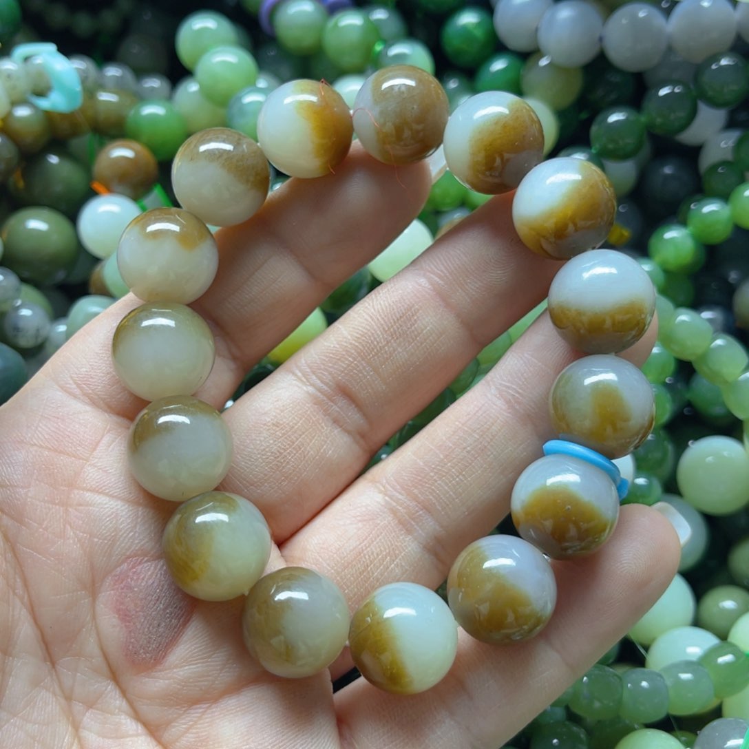 和田玉手链未镶嵌