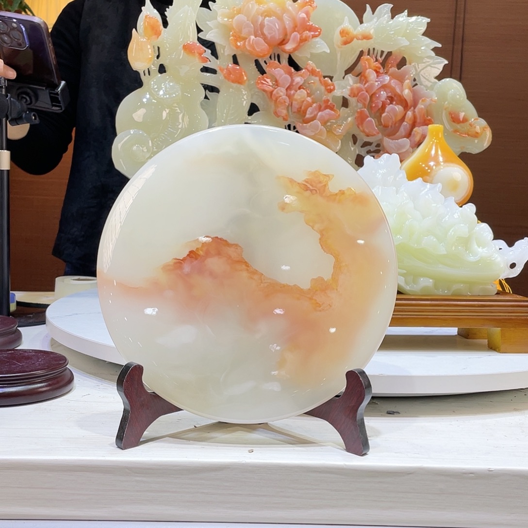 玉精品天然玉石摆件