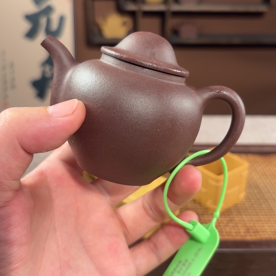 茶壶紫砂原矿寒江