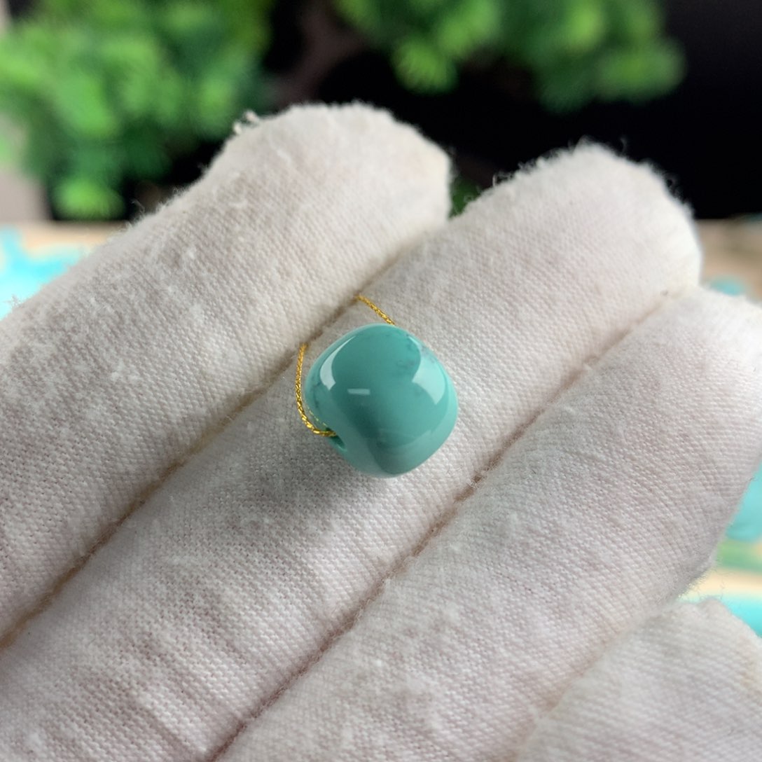 绿松石配珠卡10.5未镶嵌