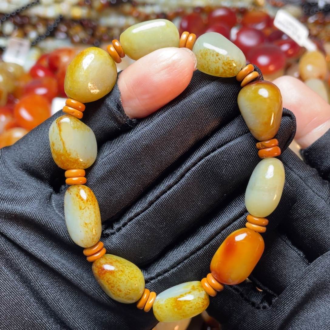 手链未镶嵌和田玉