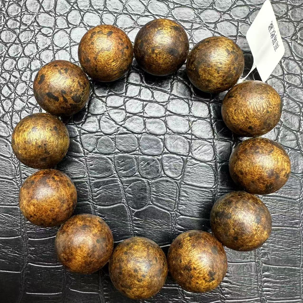 [小胖文玩] 沉香木串（多样性发其一）R013