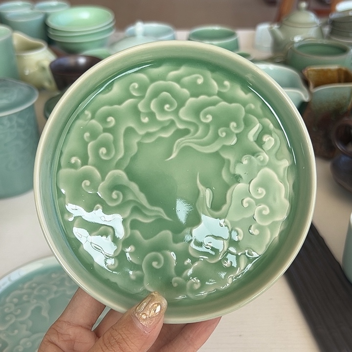 小米茶器龙泉青瓷