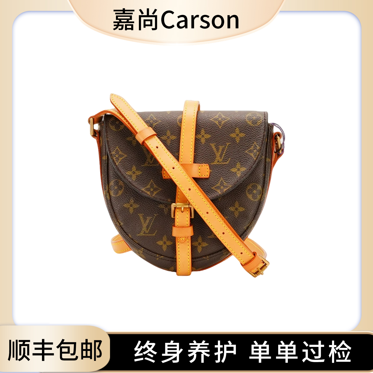 99新 LouisVuitton/路易威登 中古经典小盾牌包单肩【卡神】