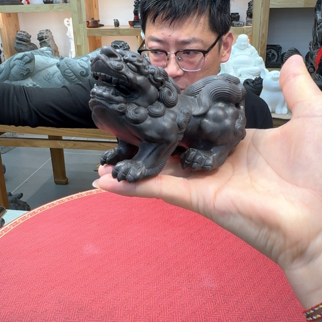 西安石晋錾石雕手工雕刻摆件