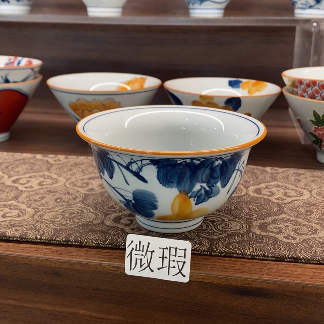 釉下彩手工绘制手工绘制