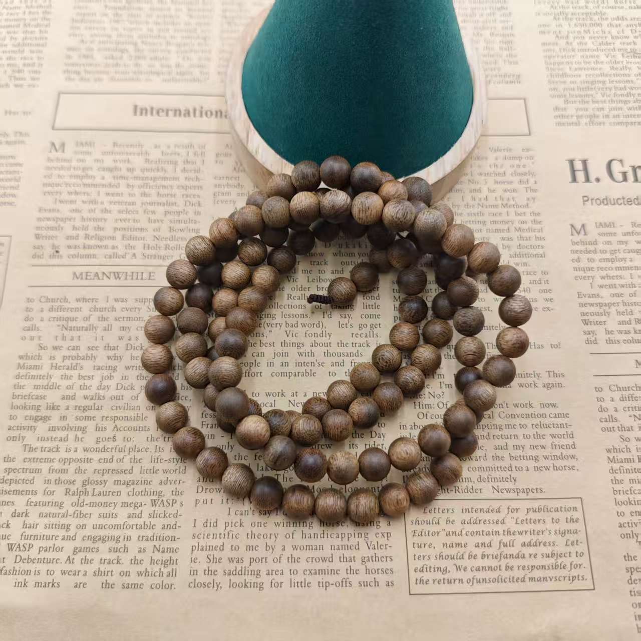 沉香沉香 工美 zc0178沉香圆珠手串【多样性发货】