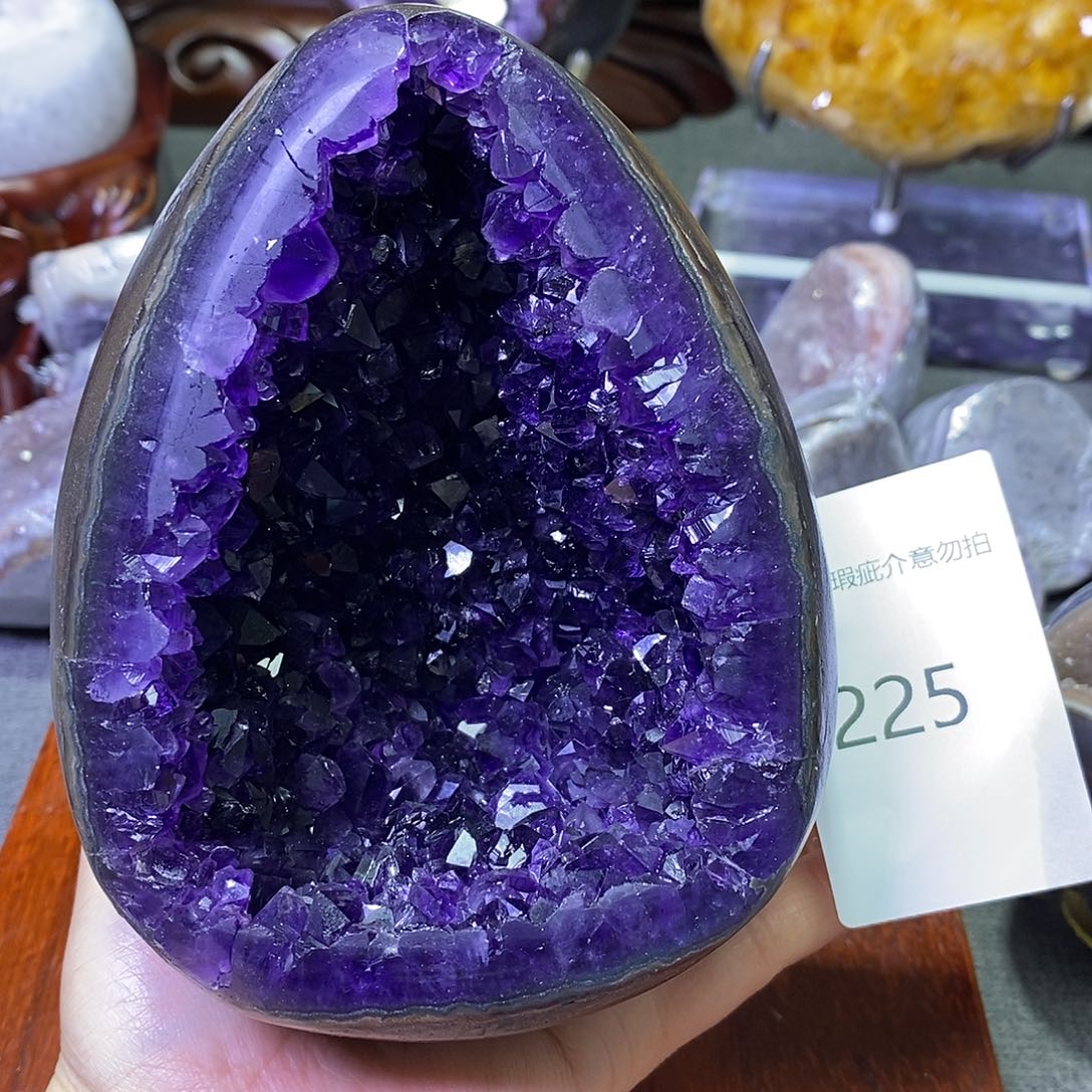 珠宝半成品紫晶未镶嵌