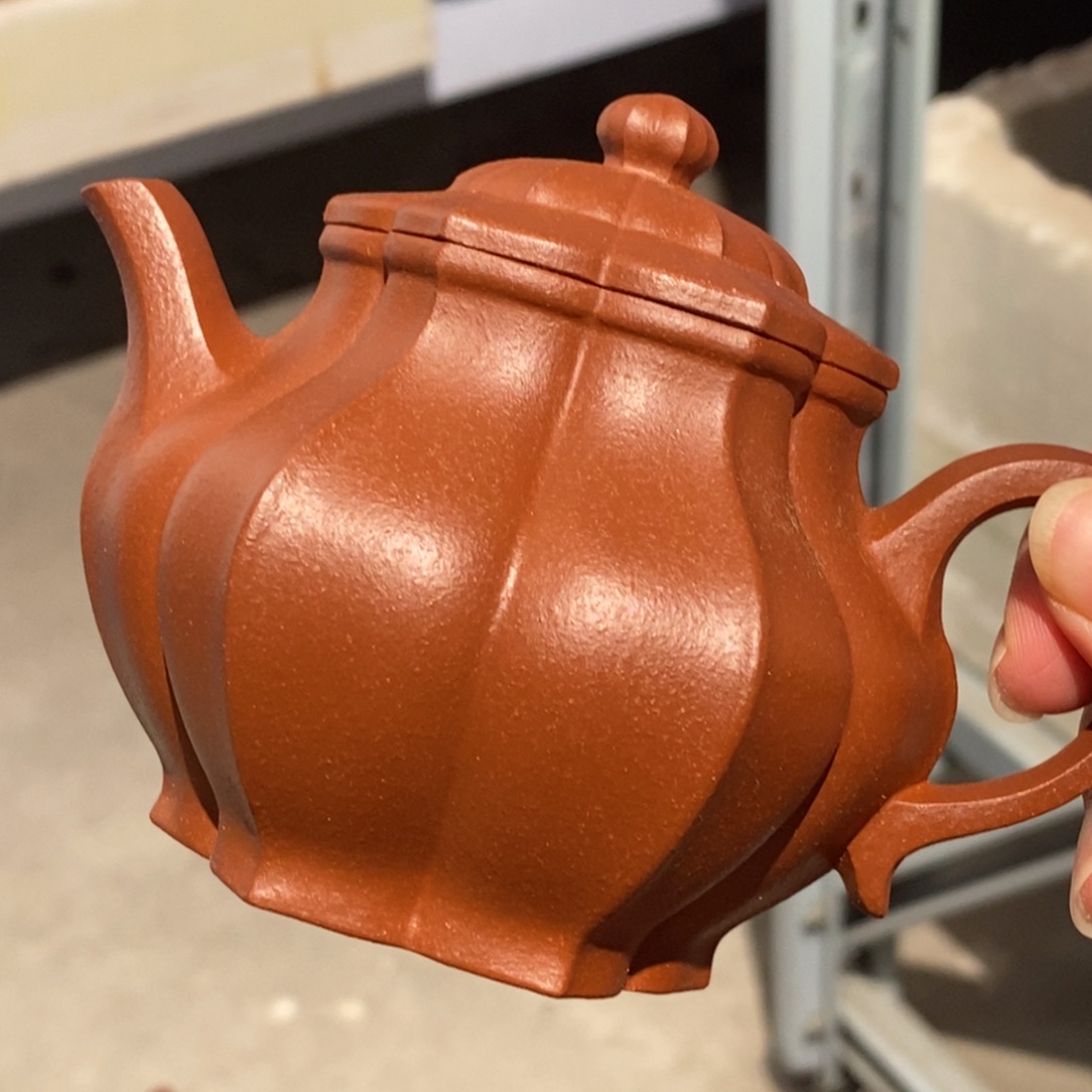 茶壶紫砂紫砂壶。紫砂壶。