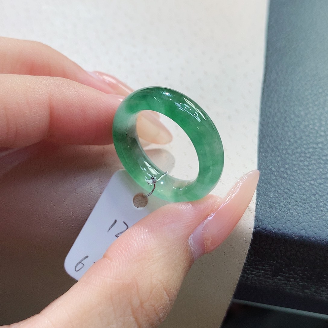 未镶嵌戒指翡翠12号