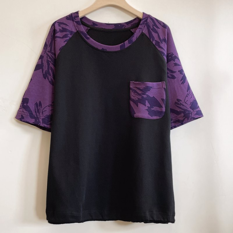 休闲短袖T恤时尚基础百搭舒适宽松设计感2025夏季新款YX105159