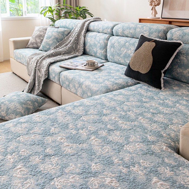 花苔沙发套罩全包简约四季通用防滑沙发垫子沙发坐垫套弹力沙发笠