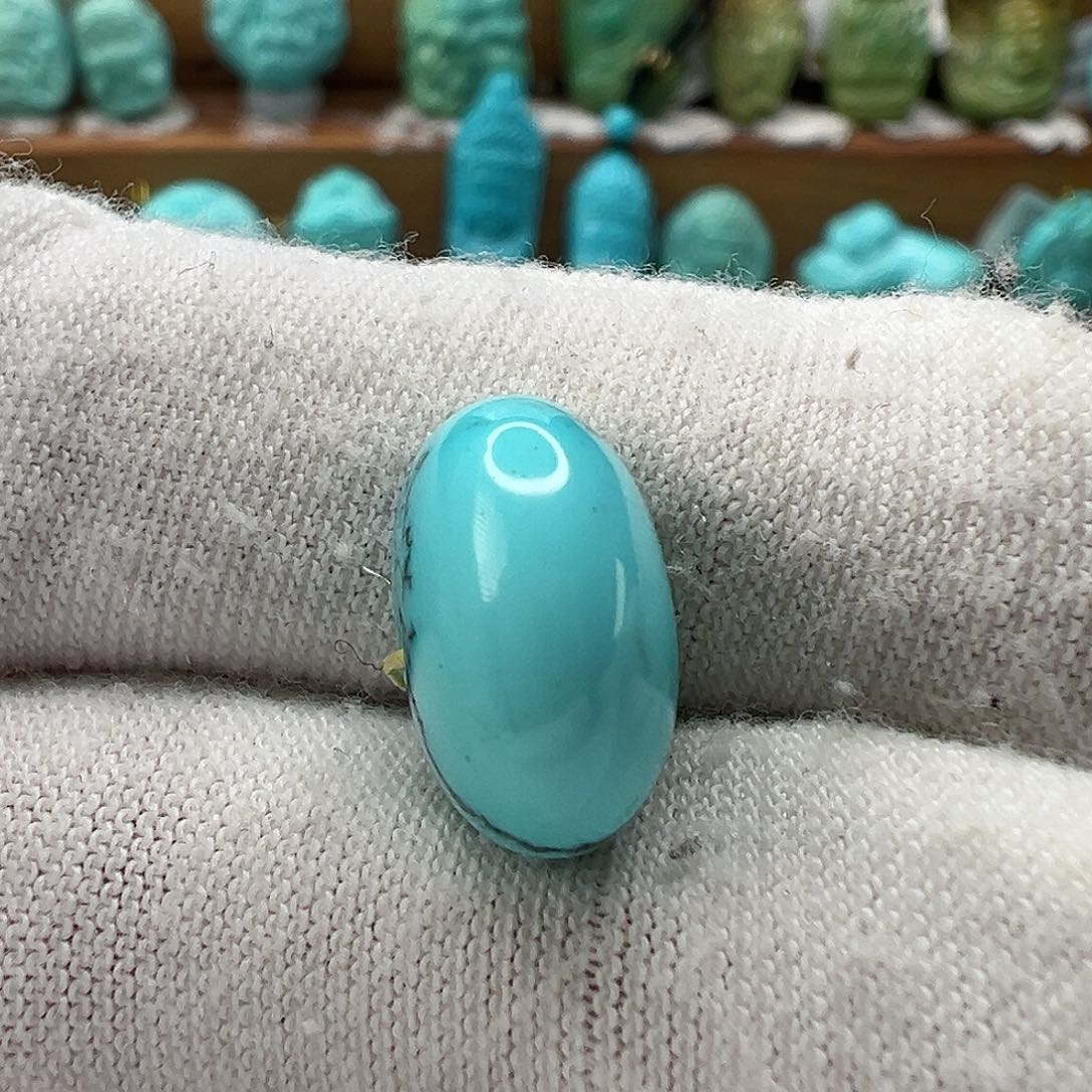 绿松石鼓珠 未镶嵌