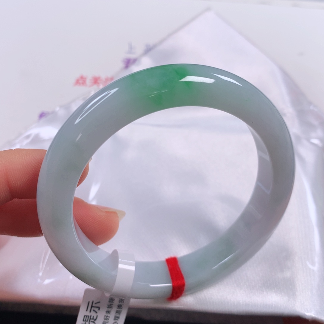 未镶嵌手镯翡翠 正圈255