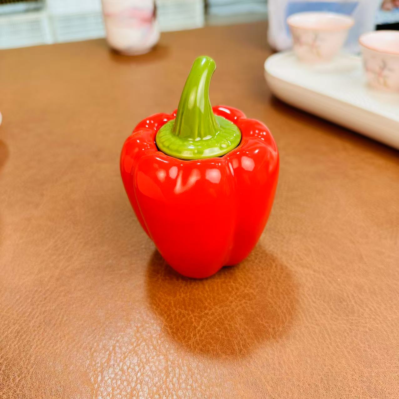 【闪购链接】@@@@@@@@@@@@ G3918-红色辣椒茶叶罐