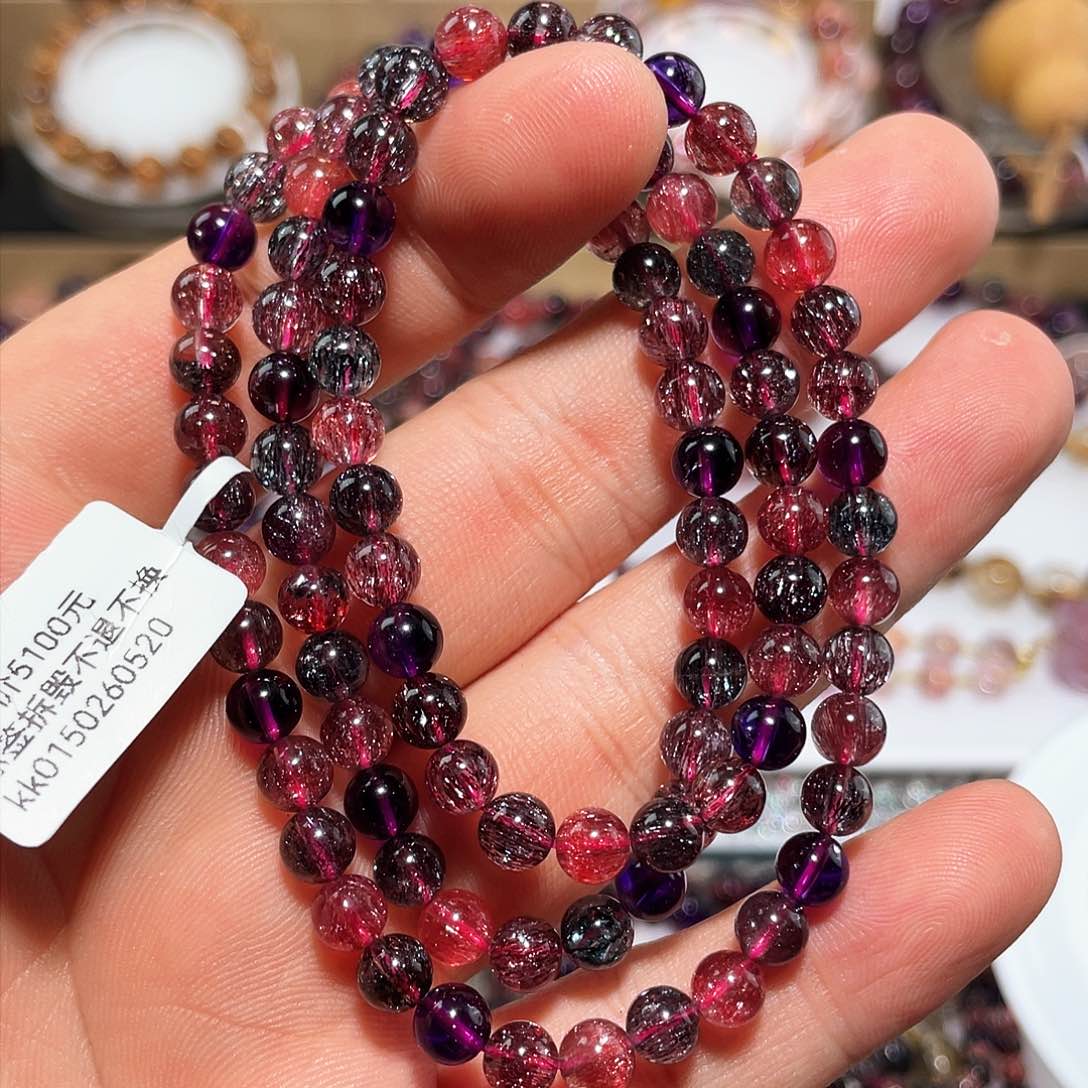 水晶手串未镶嵌手