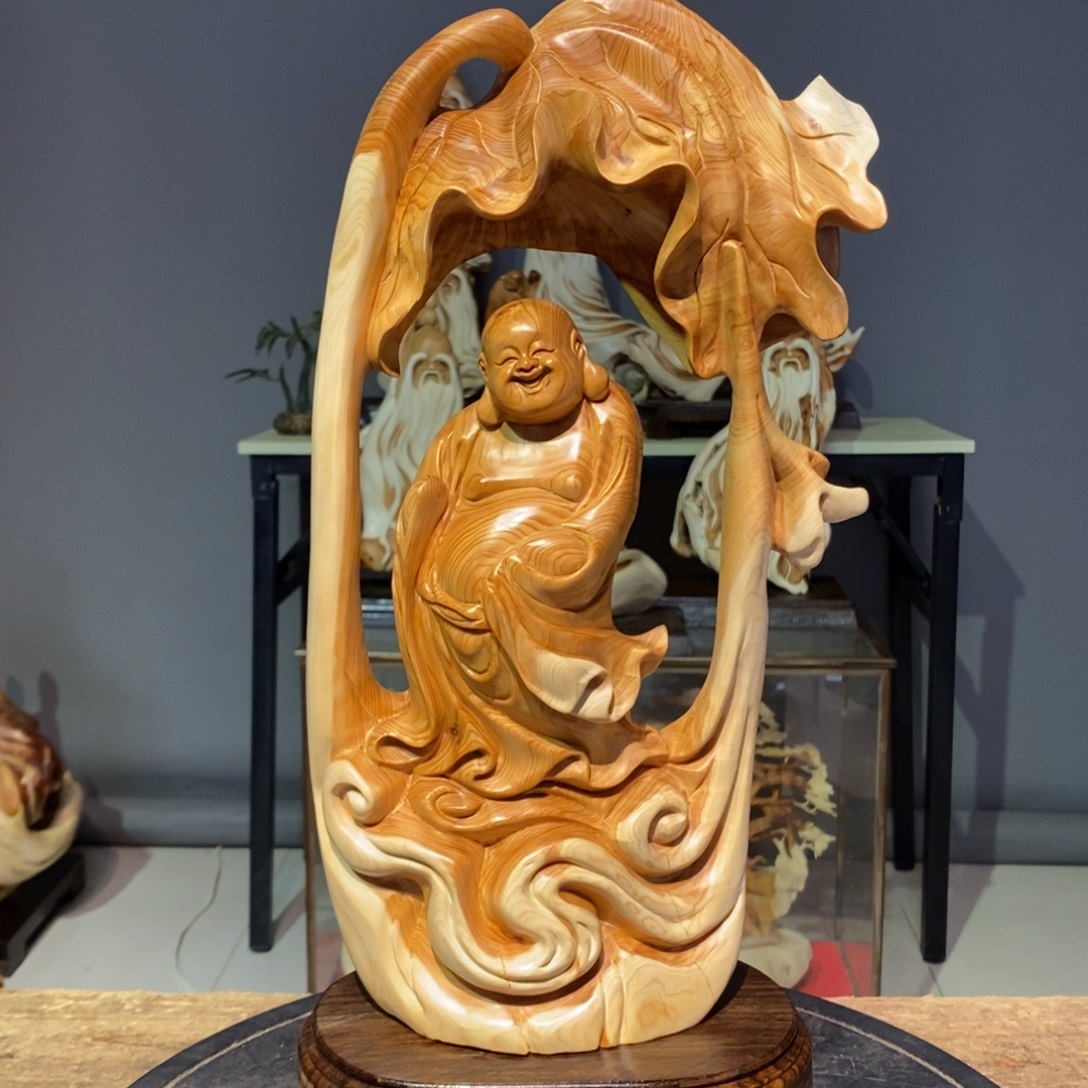 柏木（崖柏）崖柏木雕刻
