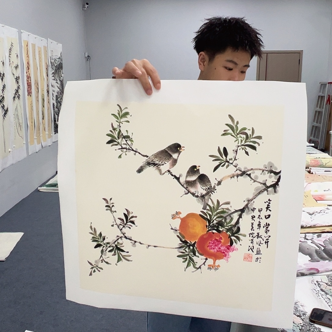 国画国画作品纯手绘