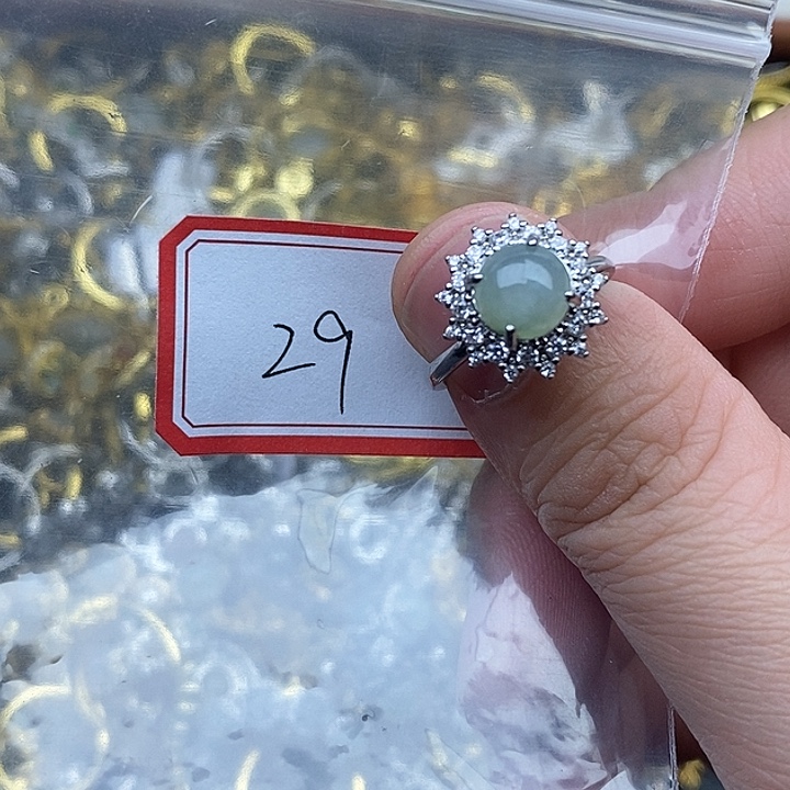 翡翠未镶嵌戒指29