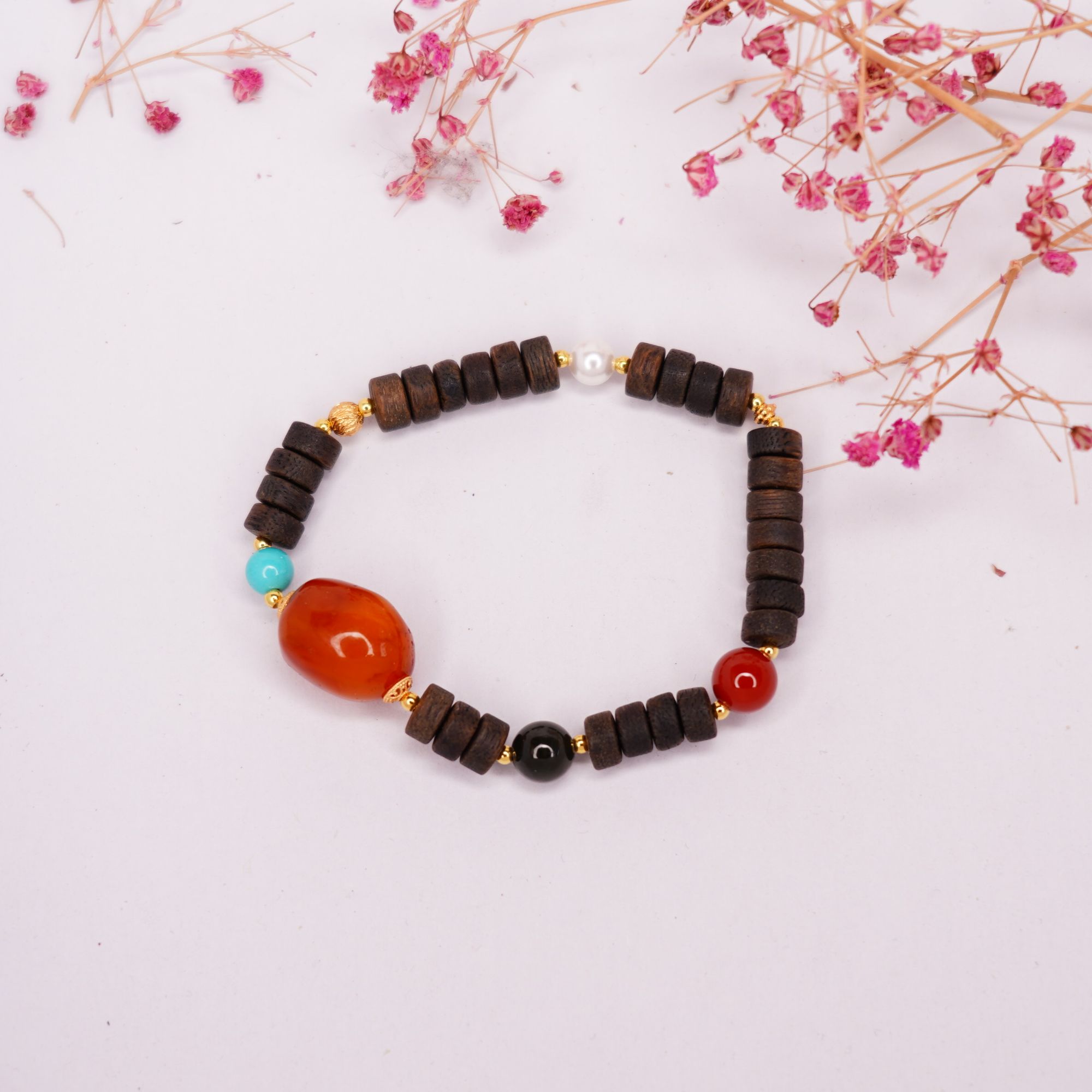 仙门.达拉干药片南红手串