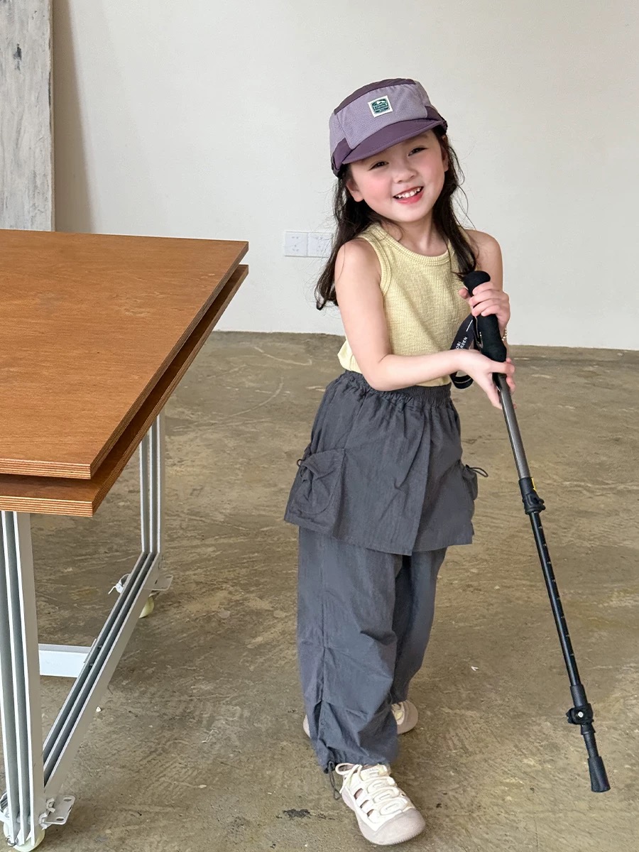 （刺绣超薄）屁帘工装裤