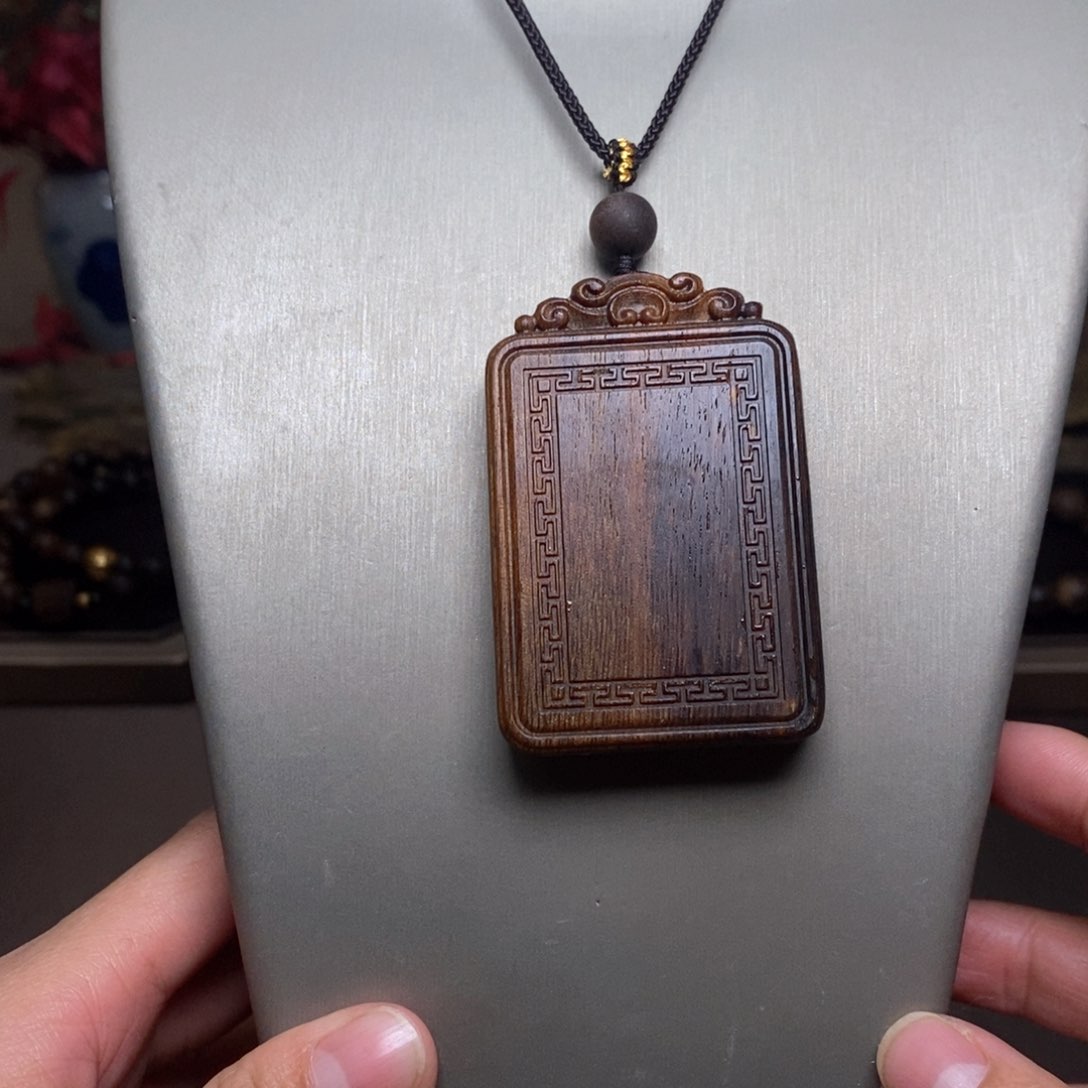 沉香木手串越南芽庄黄棋楠吊坠