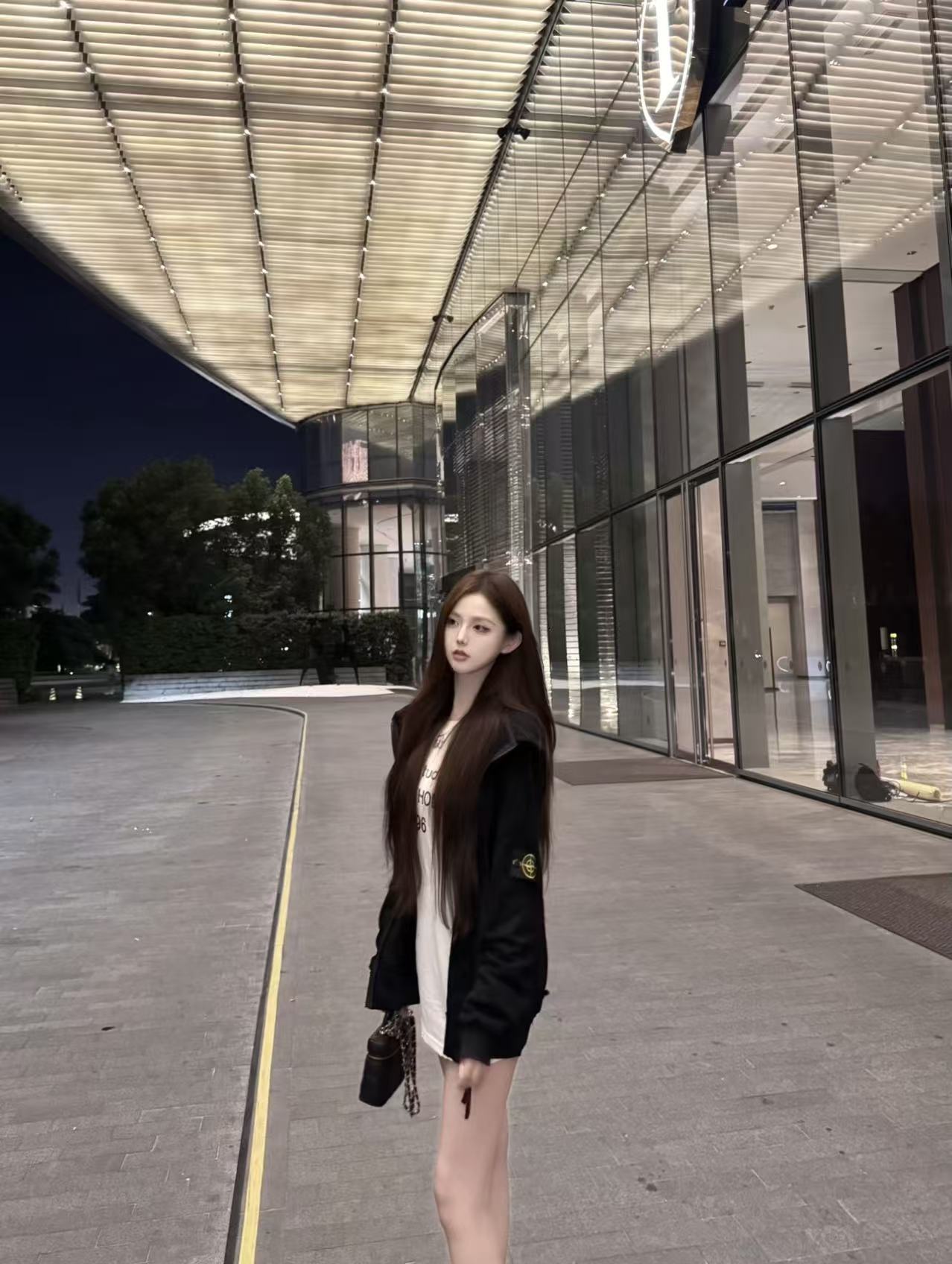 【TTONG】小岛.经典款徽章连帽卫衣外套（281）