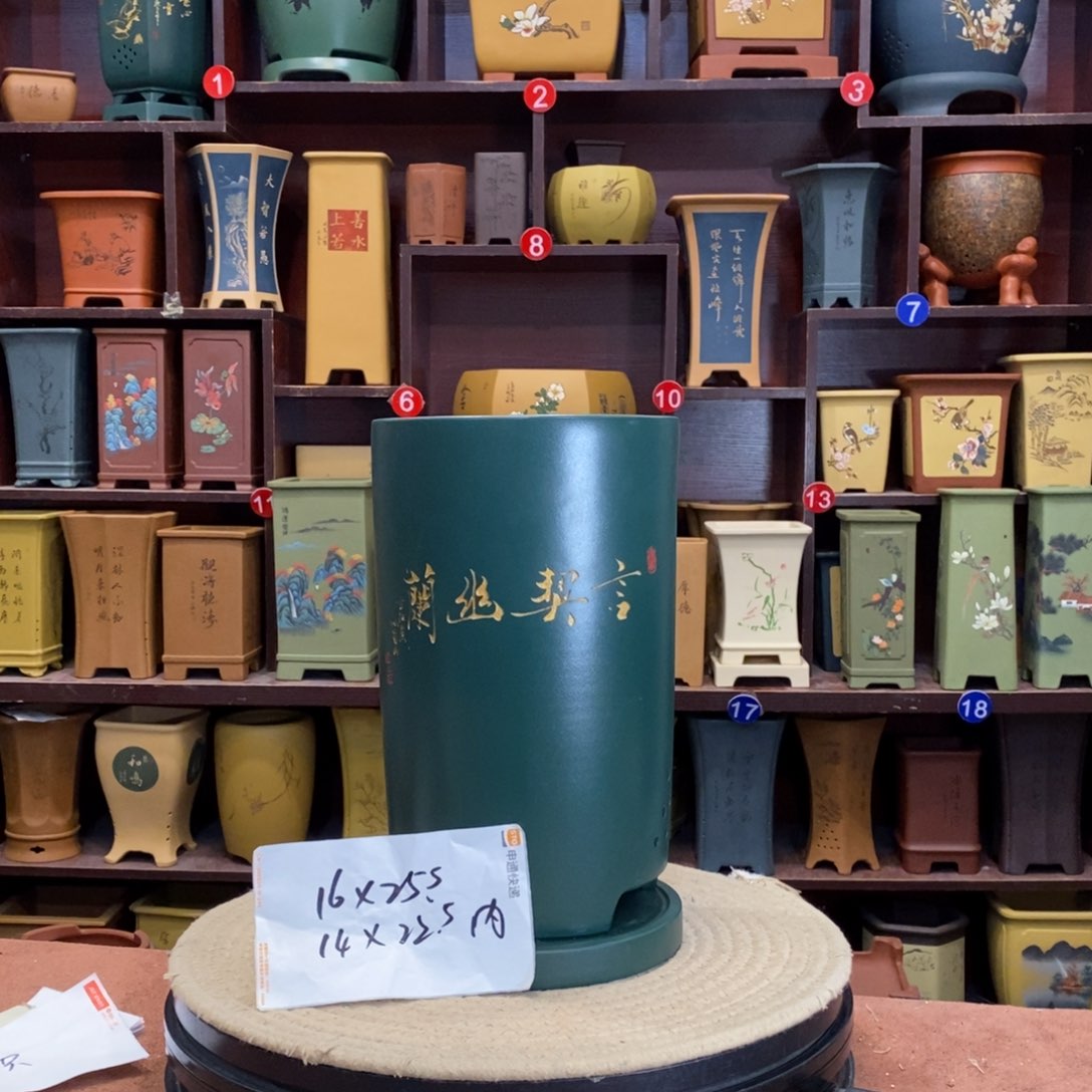 紫砂花盆紫砂花盆