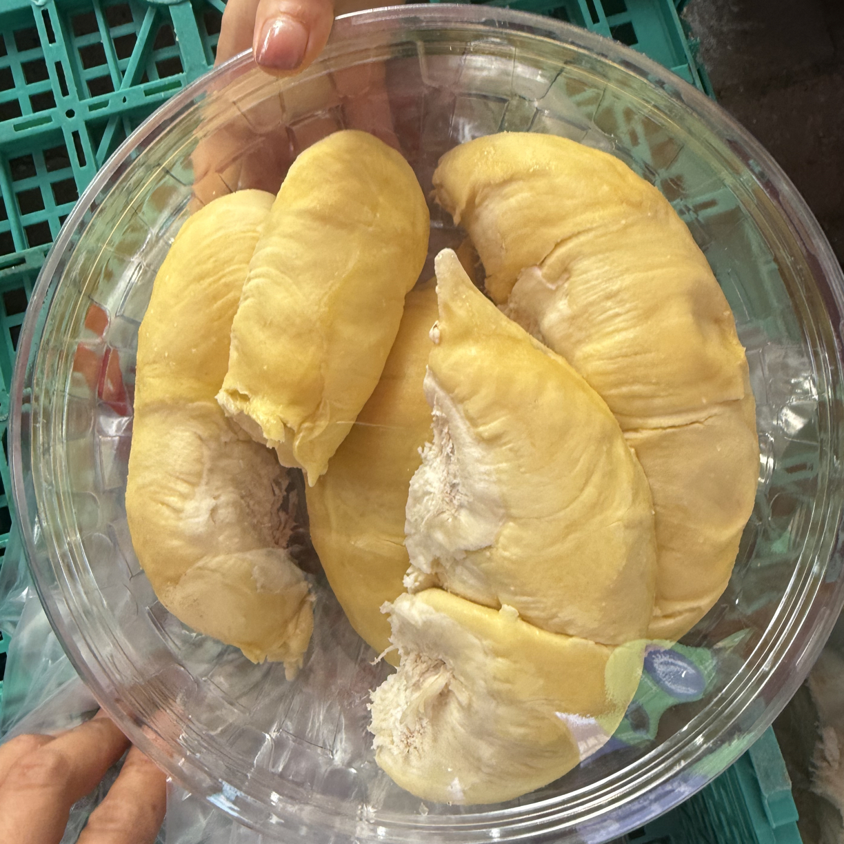 越南干尧又名小猫山，核大，鲜榴莲16.8一斤干尧越南