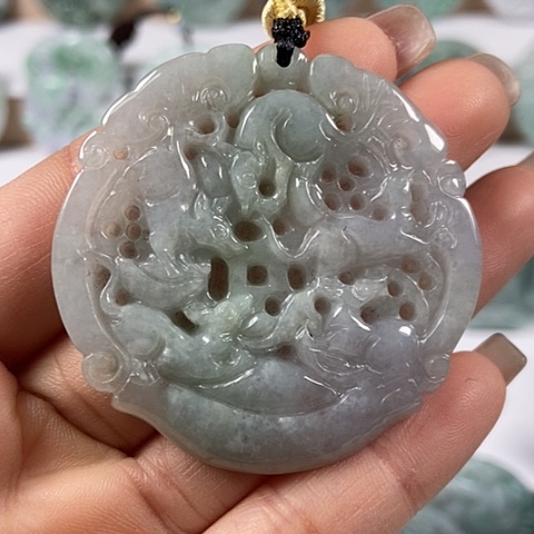 翡翠颈饰未镶嵌鼠来宝福利