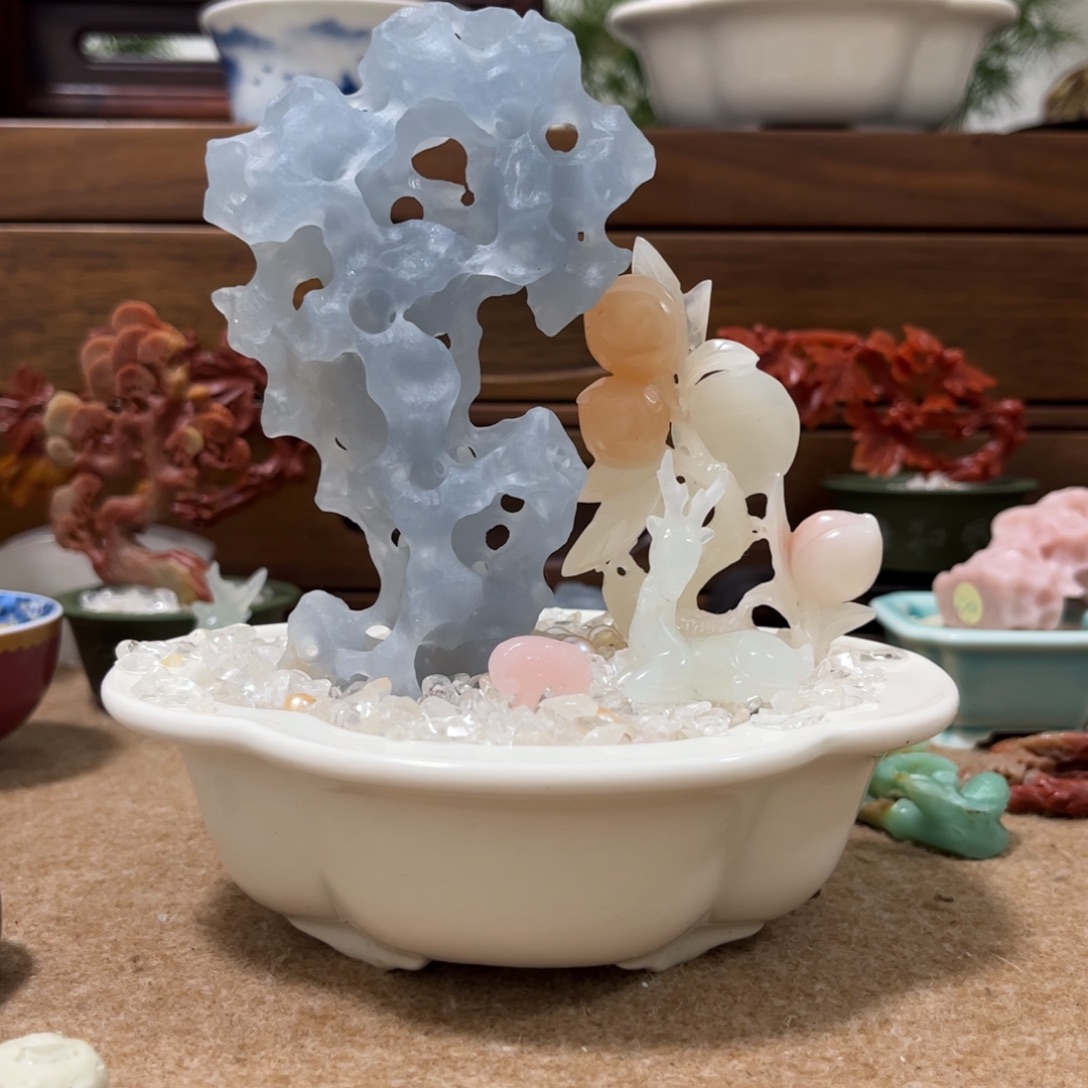 r***e印石昌化石一套5件