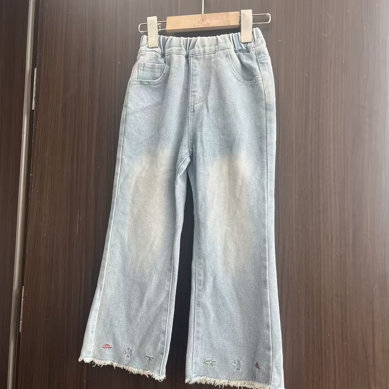 丽子家 品牌 婴幼儿儿童 牛仔裤 