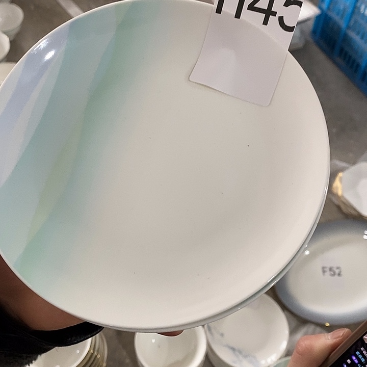 瓷H45花海骨碟10个