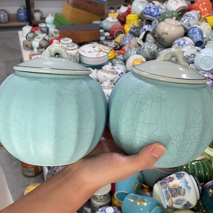 陶瓷罐茶叶罐密封罐