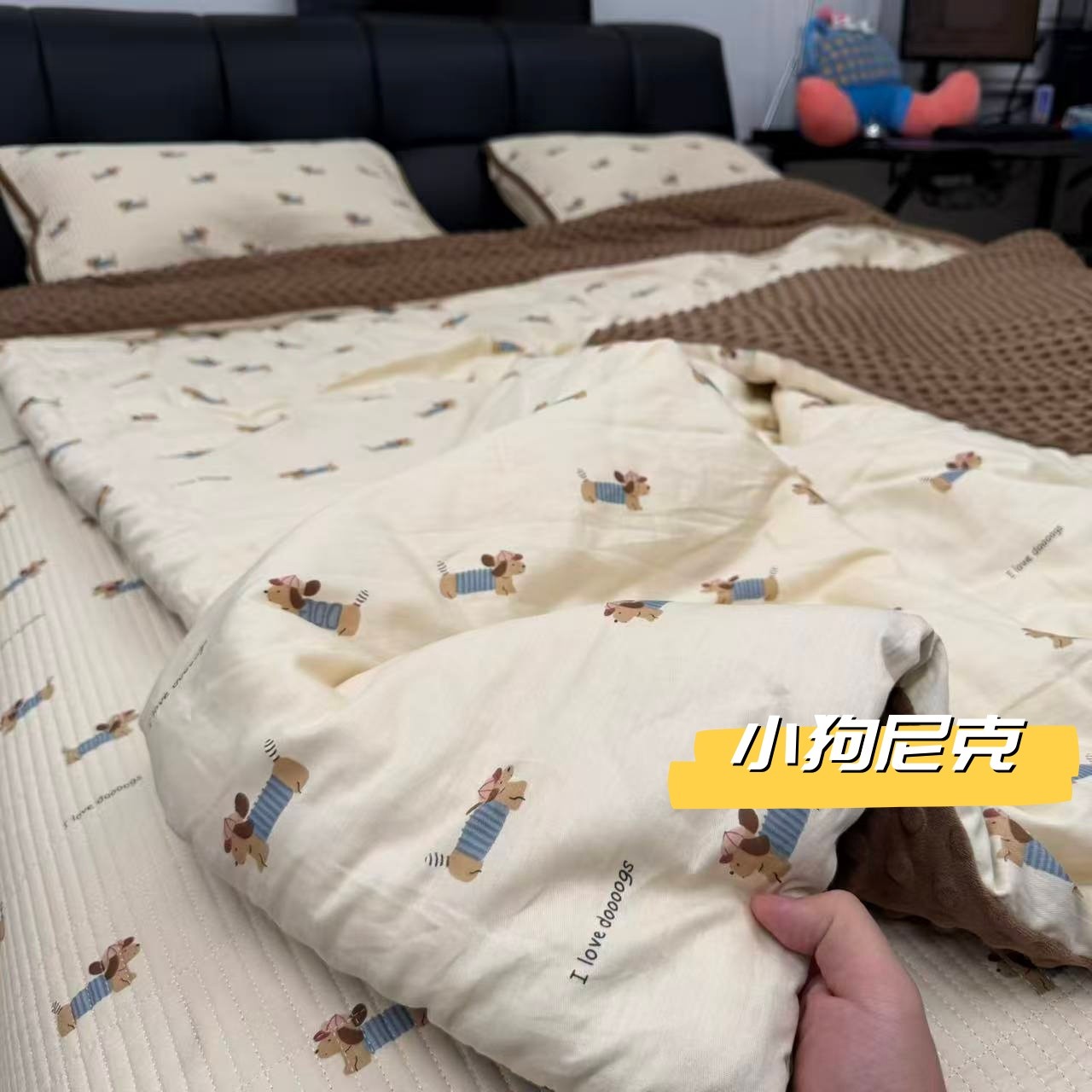 【一面绒一面棉】双面可用一面秋冬一面四季床盖加厚机洗