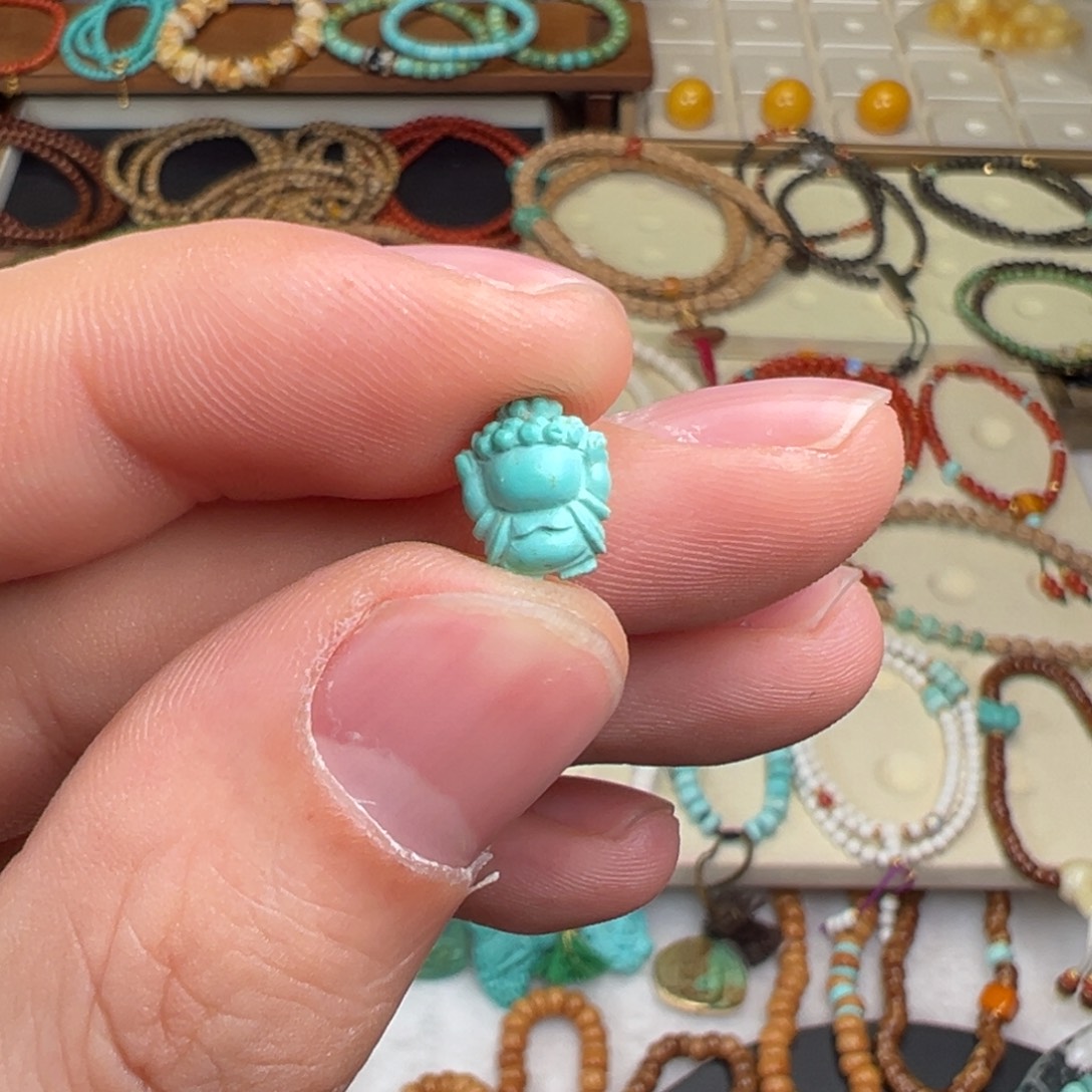 ****.库克手串无相佛定制款