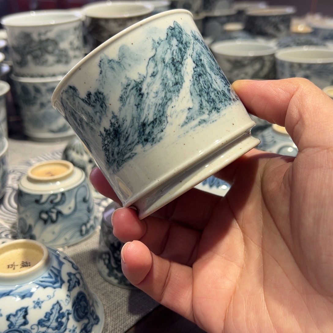 杯顽古手工手绘作品