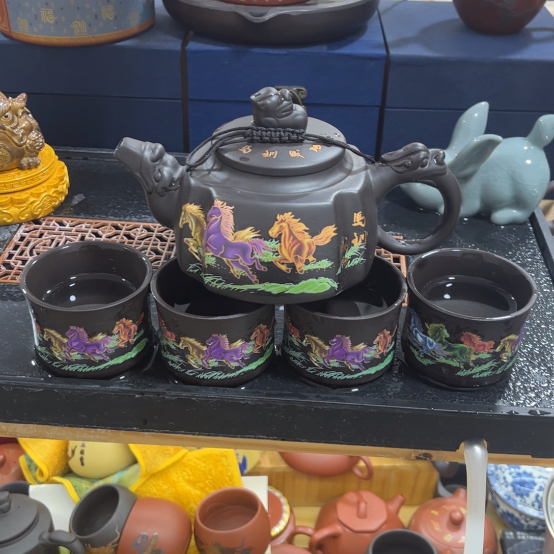 紫砂茶杯紫砂壶一壶4杯