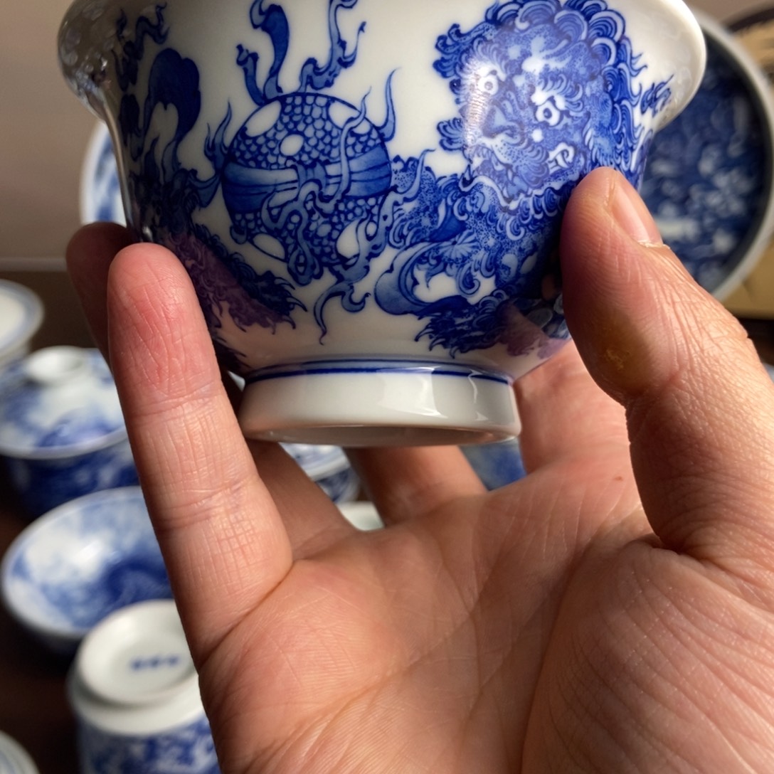 骑***界景德镇陶瓷微瑕哈