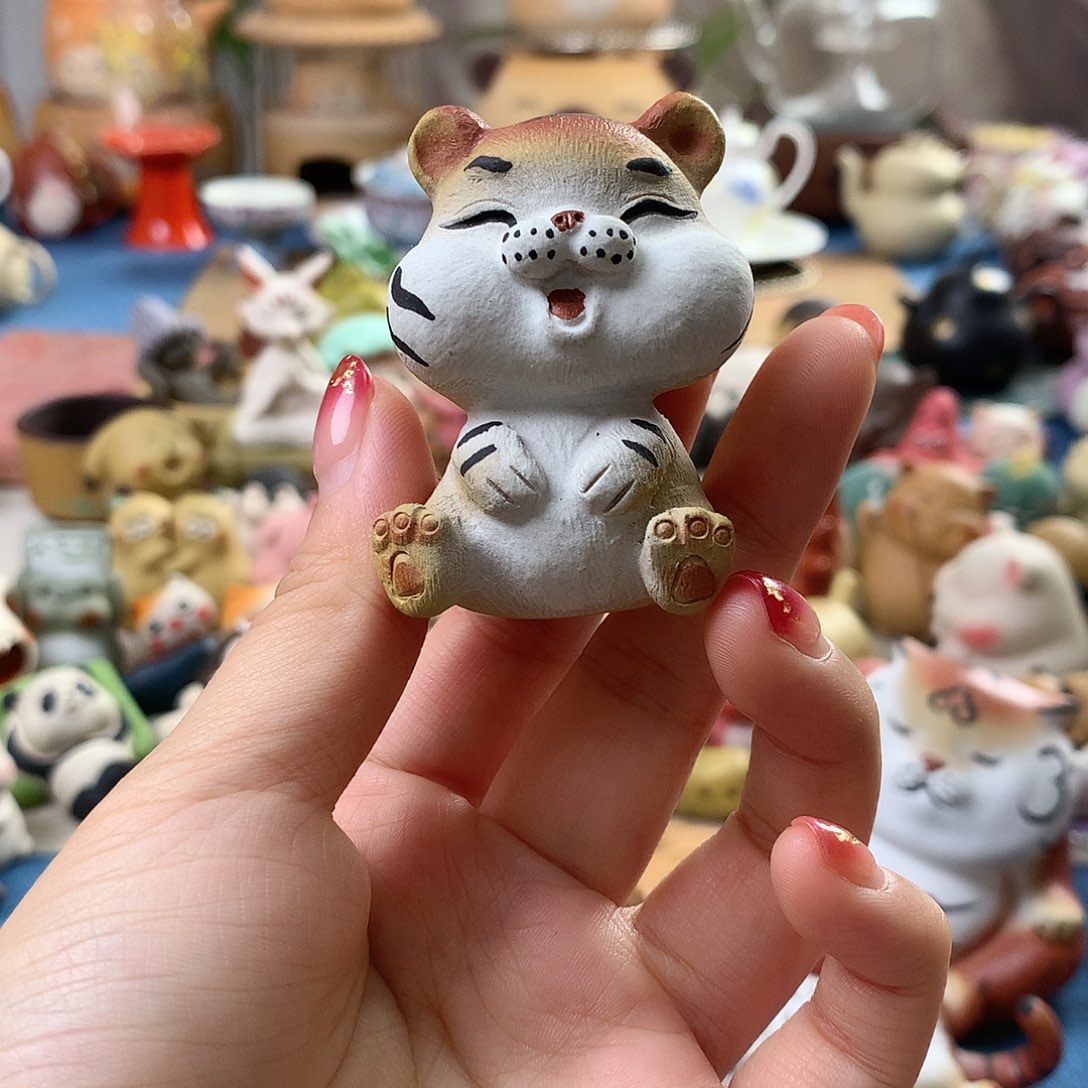 紫砂茶宠手工制作