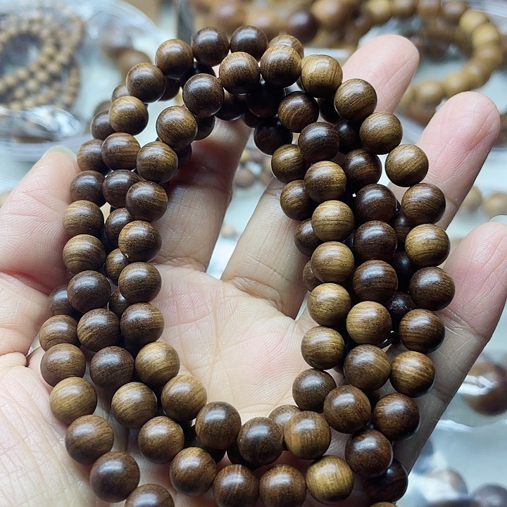 檀香木四*老山檀香0.8.*108多圈黑肉虎皮纹