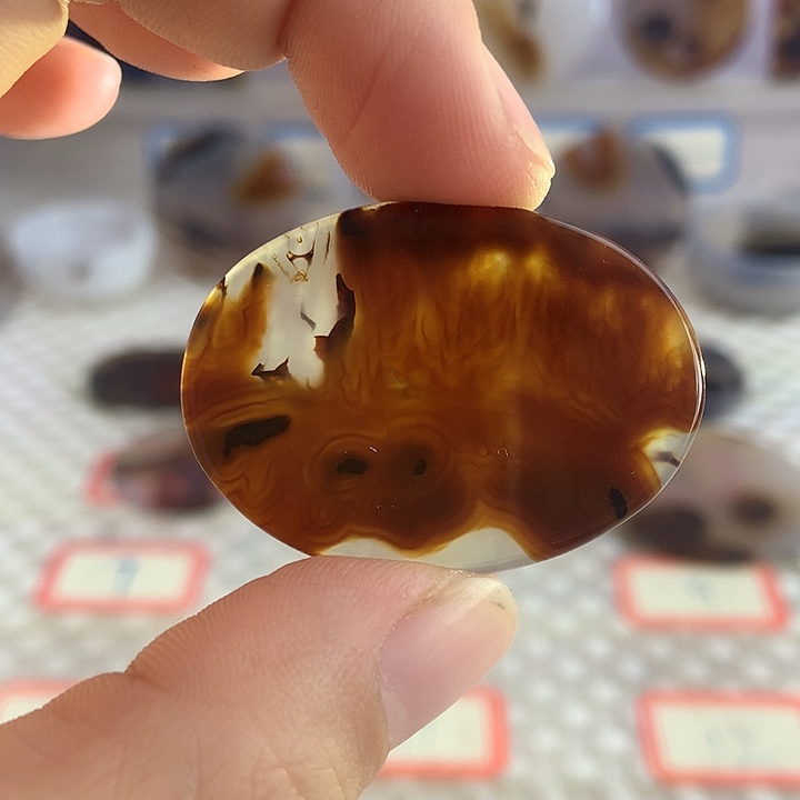 玛瑙/玉髓未镶嵌颈饰